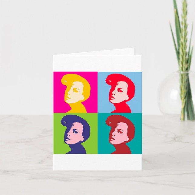 Retro Women Pop Art Card (Creator Uploaded)