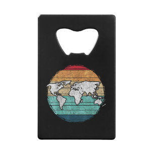 Retro World Map