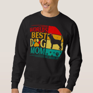 Retro World's Best Beagle Dog Mum Mother's Day Sweatshirt