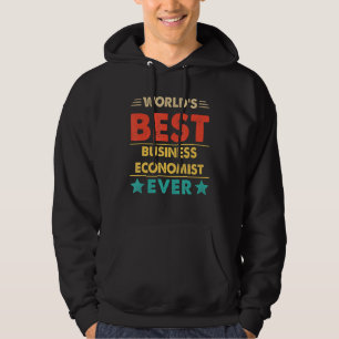 Retro World's Best Business Economist Ever Hoodie