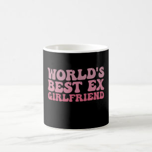 Retro World's Best Ex Girlfriend Groovy Coffee Mug
