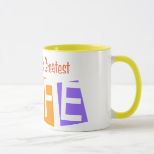 Retro World's Greatest Wife Mug