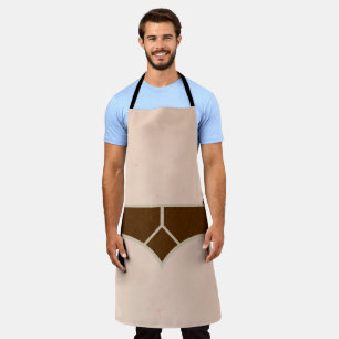 Retro Y Front Pants Apron