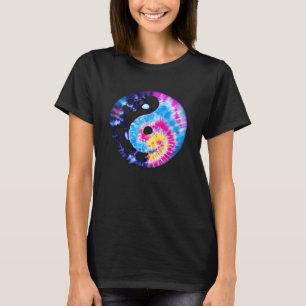 Retro YIN YANG Vibes Yoga Meditation Chi Gong Ying T-Shirt