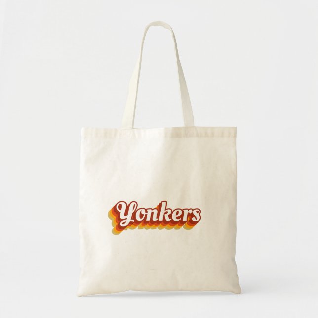 Retro Yonkers New York  Tote Bag (Front)