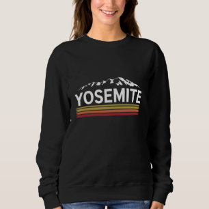 Retro Yosemite California Vintage National Park So Sweatshirt