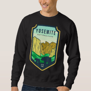 Retro Yosemite National Park California Sweatshirt