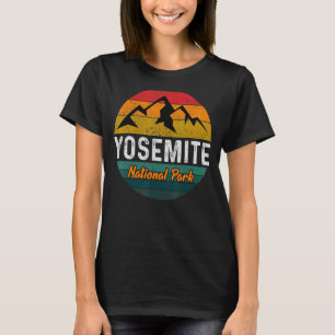Retro Yosemite National Park US Vintage California T-Shirt