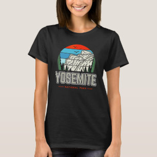 Retro Yosemite National Park Valley WPA Style Vint T-Shirt
