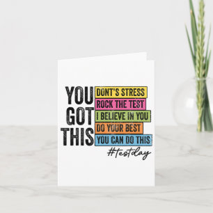 Retro You Got This Card