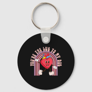 Retro You're The Lub To My Dub Cute Nurse Valentin Key Ring