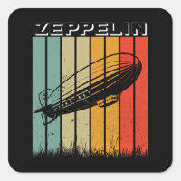 Retro Zeppelin Dirigible Airship Zepelin Zepplin