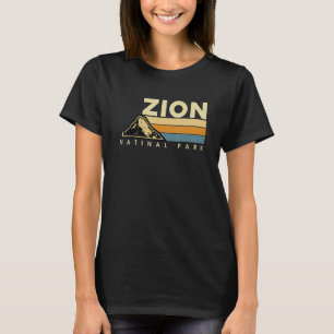 Retro Zion National Park US Vintage Utah Adventure T-Shirt