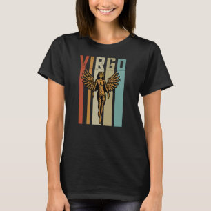 Retro Zodiac Virgo Vintage Style Astrology T-Shirt