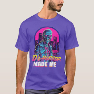 Retro Zombie Vintage Undead 80s Horror Movies Made T-Shirt