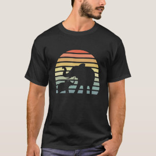 Retro Zookeeper Elephant Wildlife Animal Safari T-Shirt
