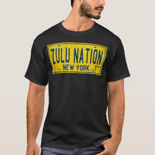 Retro Zulu Nation Hip Hop Rap Music New York T-Shirt