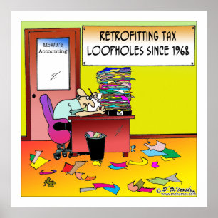 Retrofitting Tax Loopholes Poster