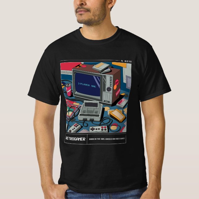 Retrogamer T-Shirt (Front)