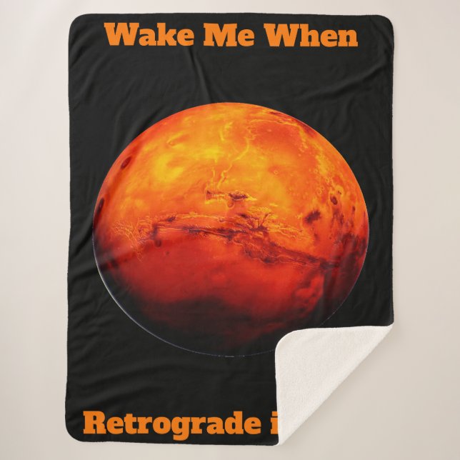 Retrograde Sherpa Blanket (Front)