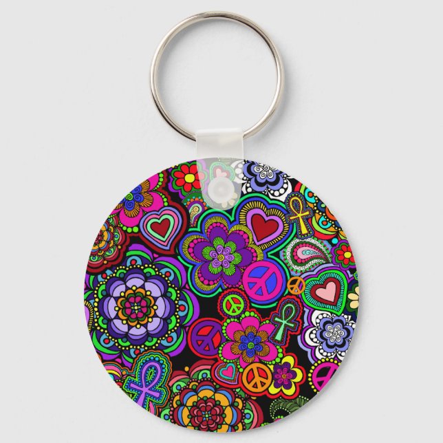 Retromania 2 Keychain (Front)