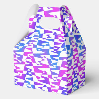 retrowave ripple - gradient twilight on white : favour box