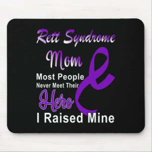 Rett Syndrome Awareness Mum Rett Disorder Family Mouse Pad