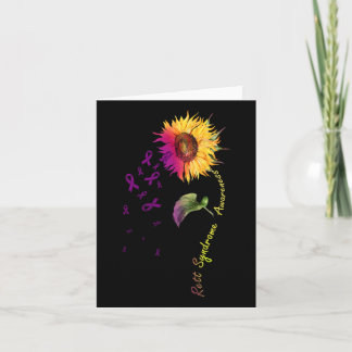 Rett Syndrome Awareness Sunflower  Card