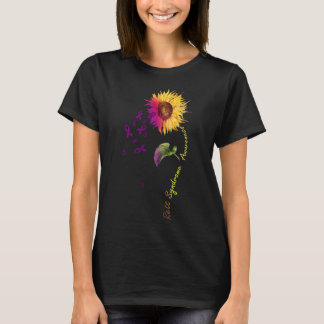 Rett Syndrome Awareness Sunflower  T-Shirt