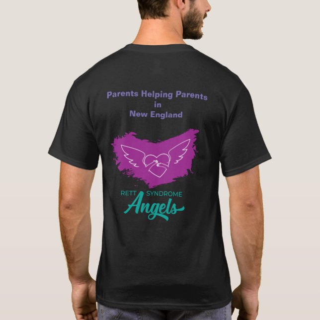 Rett Syndrome Classic Unisex T Shirt (Back)