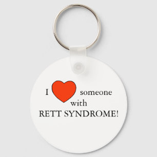 Rett Syndrome Keychain