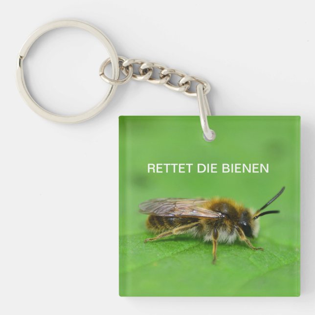Rettet die Bienen Key Ring (Front)