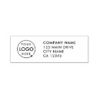 Return Address Business Stamp | Brand Logo Stamps