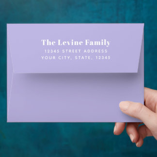 Return Address Envelope | Printable Design