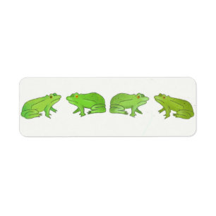 Return Address frog Label