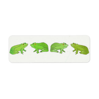Return Address frog Label