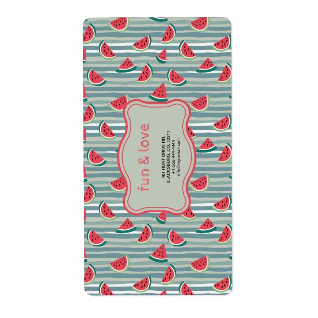 Return Address Label (Front)