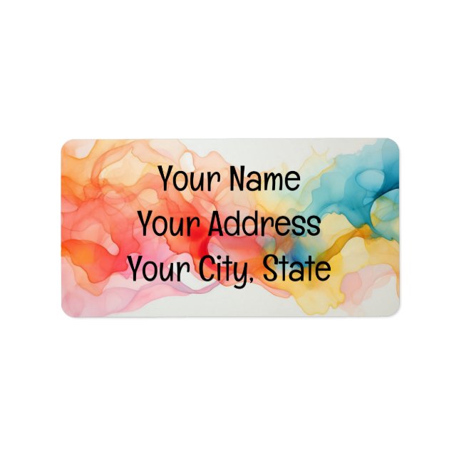 Return Address Label (Front)