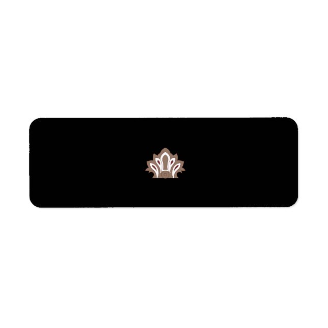 Return Address Label (Front)
