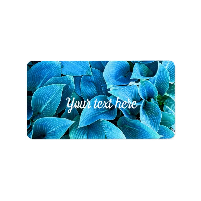 Return Address Label (Front)
