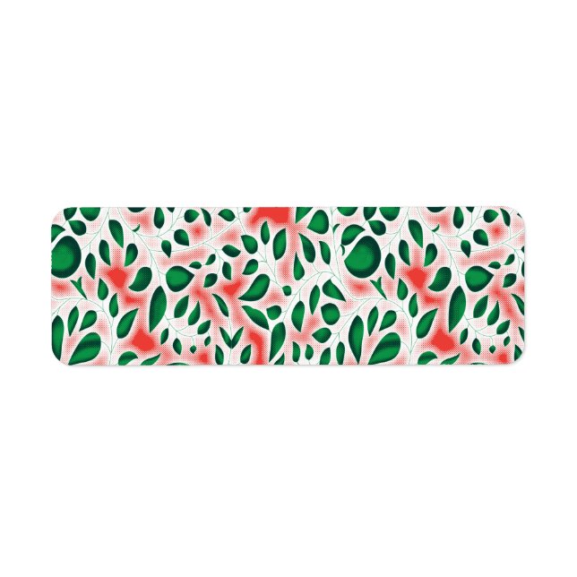 Return Address Label (Front)