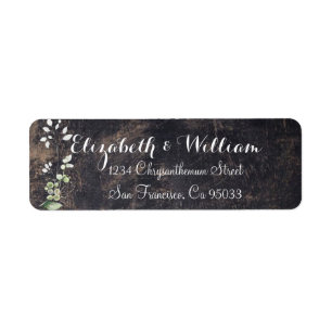 Return Address Label