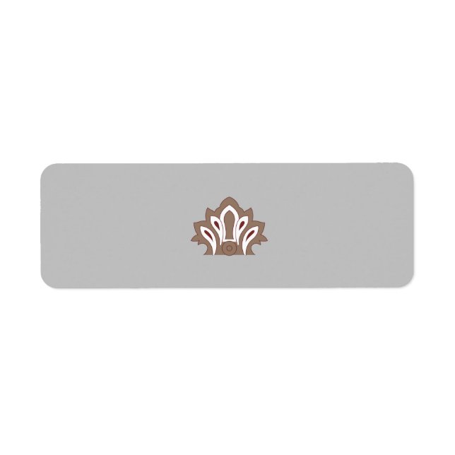 Return Address Label (Front)