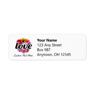 Return Address Label