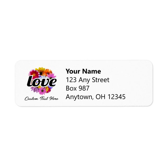 Return Address Label (Front)