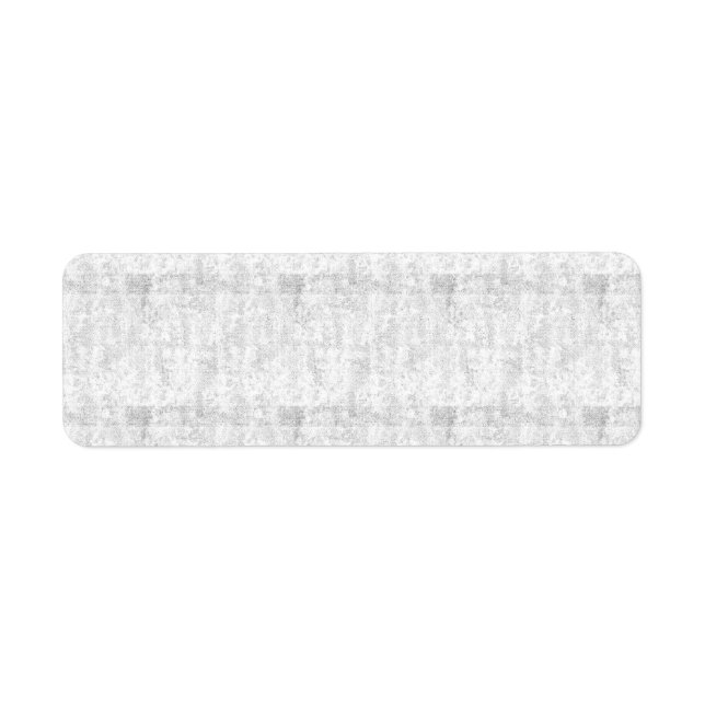 Return Address Label (Front)