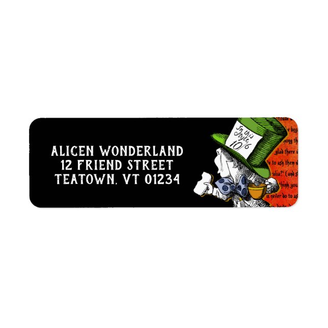 Return Address Label (Front)