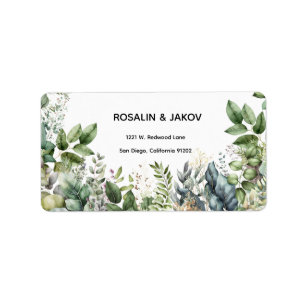 Return Address Label