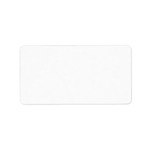 Return Address Label