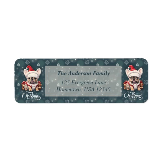 Return Address Label (Front)